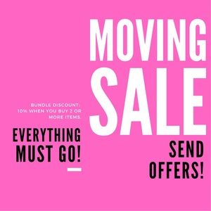 Moving Sale!